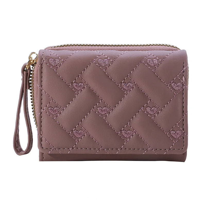 Wallets for Women Kawaii Cute Wallet Luxury Designer Lady Wallet Pink Purse Womens Wallet Small Women Leather Wallet Coin Purse