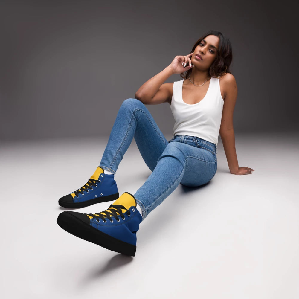 Women's High Top Canvas Shoes