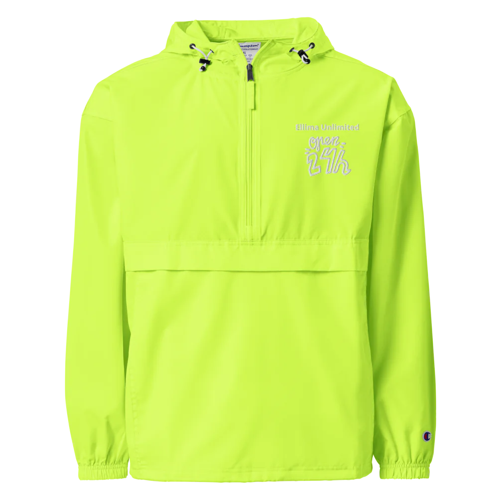 Ellima Unlimited Open 24 Embroidered Champion Packable Jacket