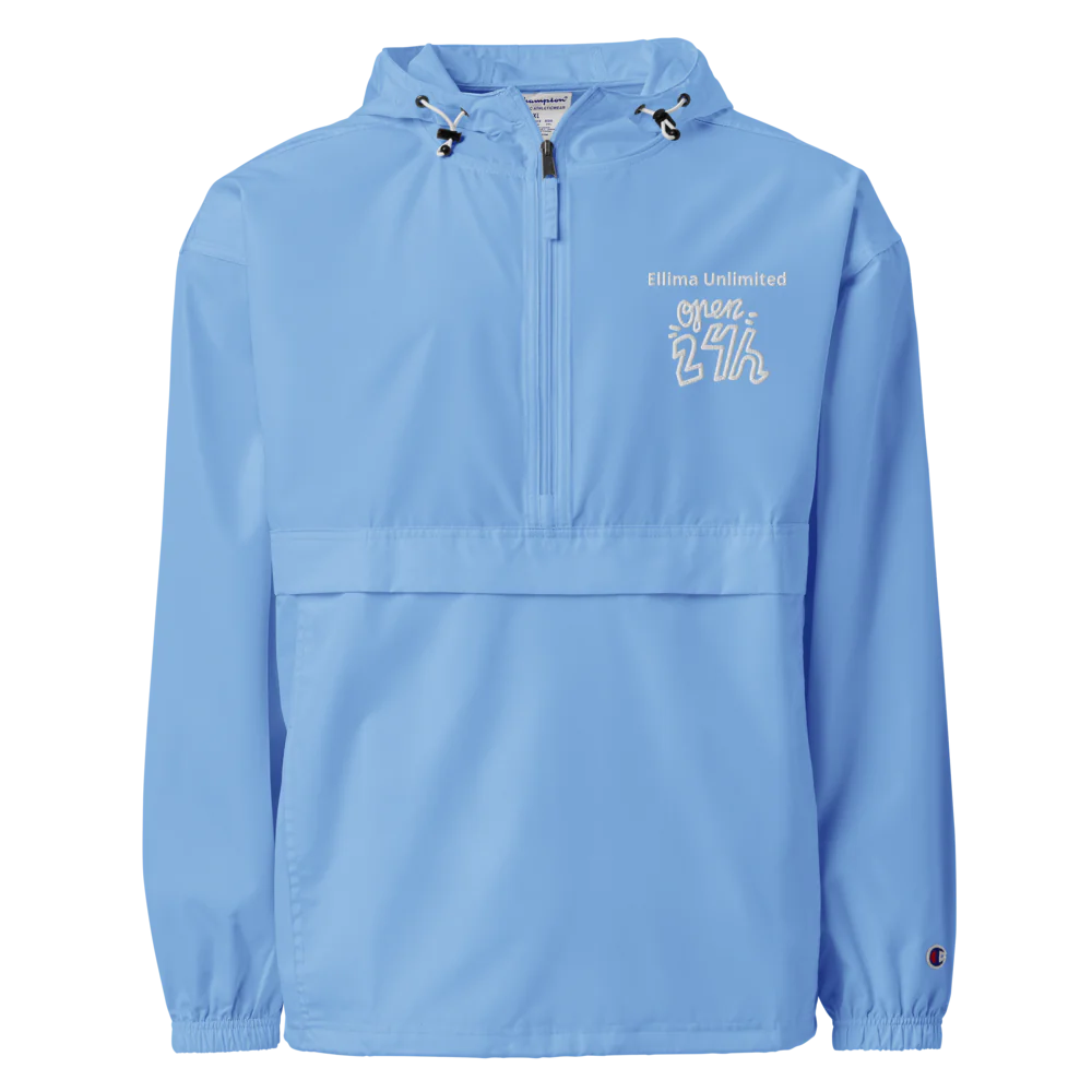 Embroidered Champion Packable Jacket