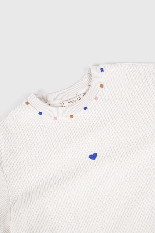 Waffle Knit Tee