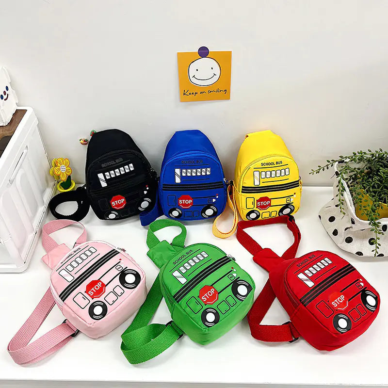Children's Cartoon Graffiti Crossbody Shoulder Bag