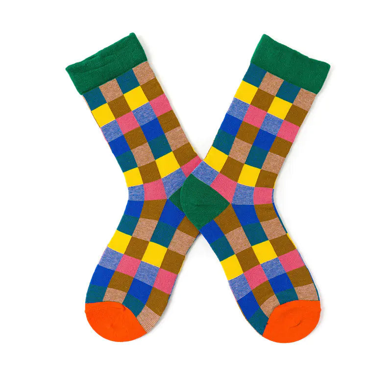Creative Graffiti High Socks for Ladies