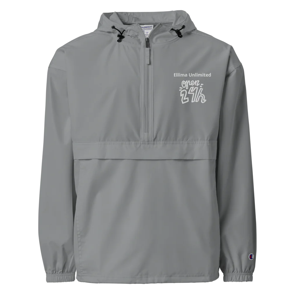 Embroidered Champion Packable Jacket