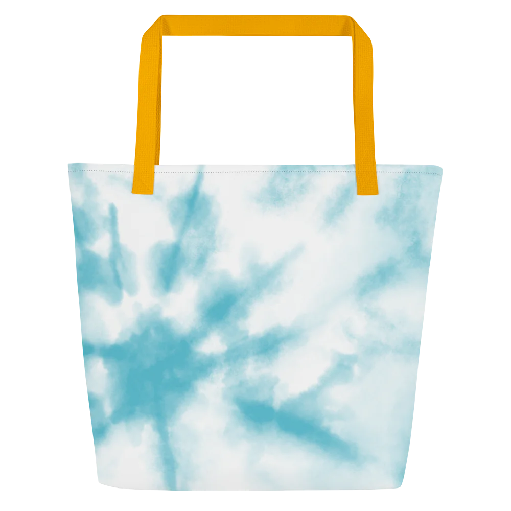 All-Over Print Large Tote Bag w/ Pocket