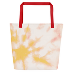 All-Over Print Large Tote Bag w/ Pocket