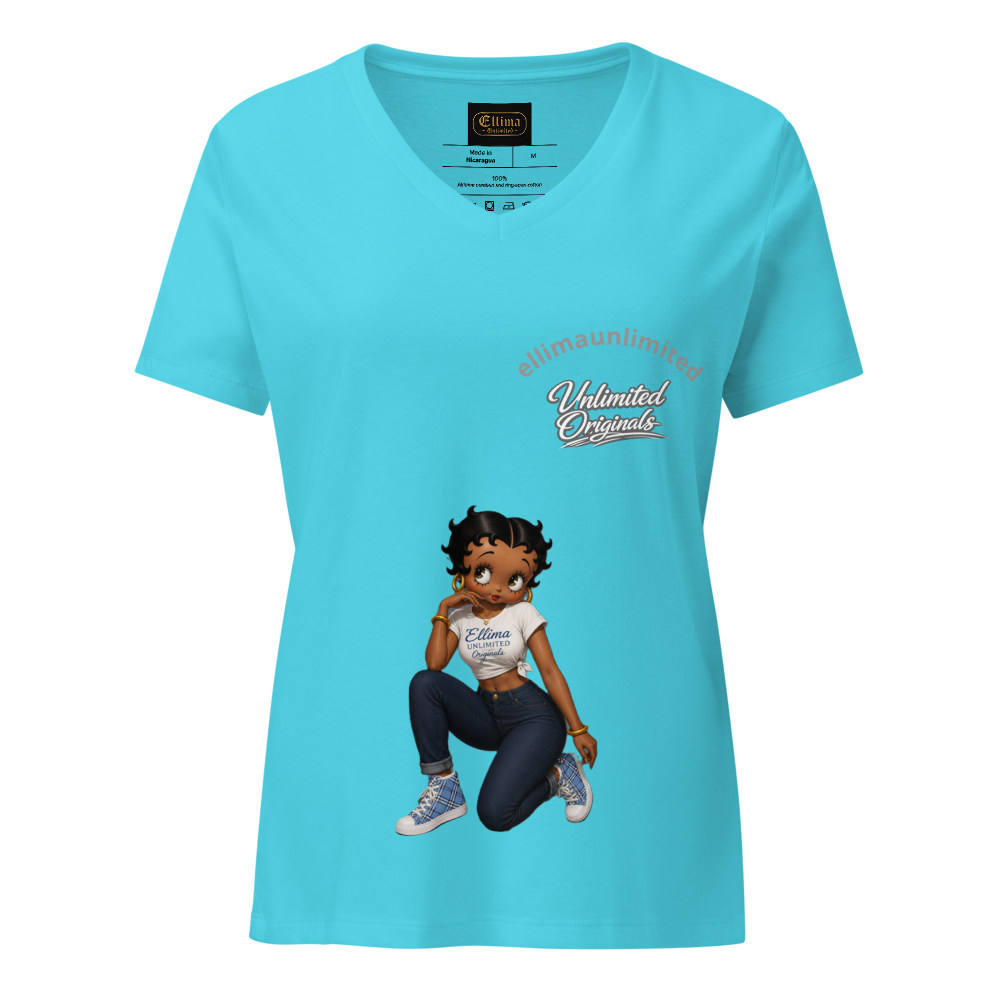 Ladies' Soft V-Neck Tee | Bella Canvas Comfort