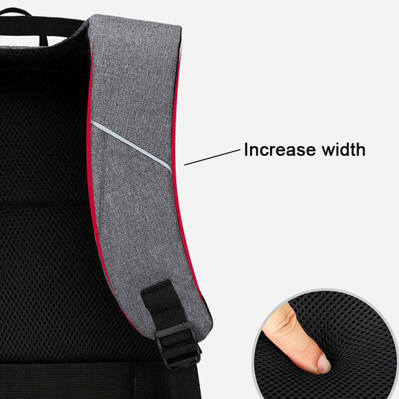 [Anti-theft | Laptop] Large Capacity Anti-theft Men's Laptop Backpack | Travel Business Bag Shoulder Bag