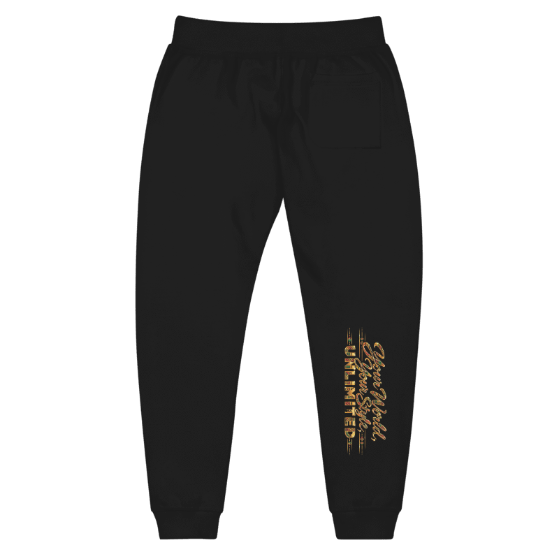 Ellima Unlimited AfroCentric Logo Unisex Fleece Sweatpants | Cotton Heritage M7580