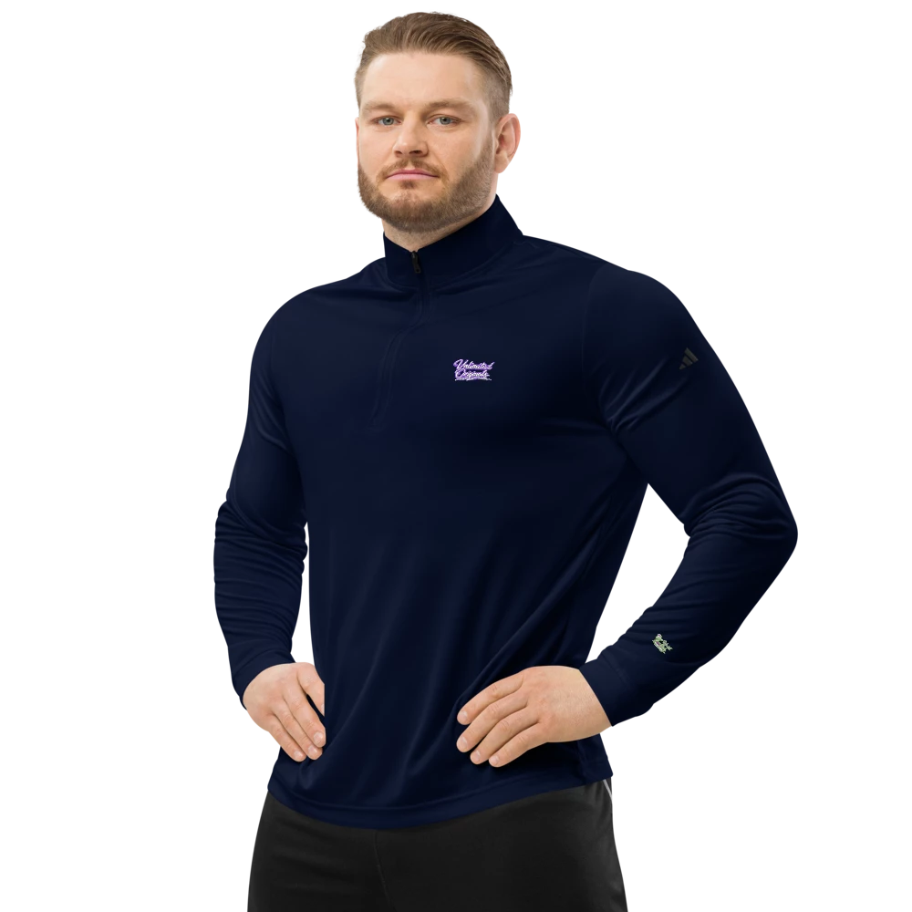 Men's Adidas Quarter-Zip Pullover | A401