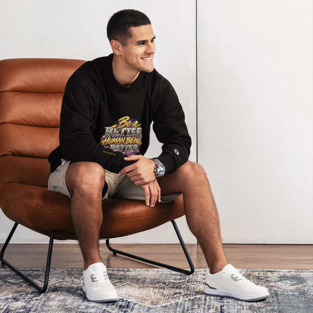 "Better Soul" Men’s Champion Crewneck Sweatshirt | S149
