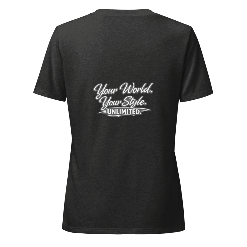 Women's Relaxed V-Neck T-Shirt | Bella Canvas 6405CVC
