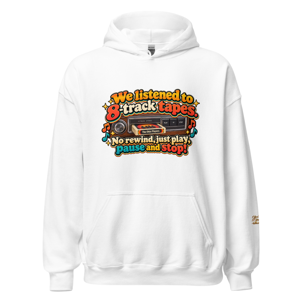 Ellima Unlimited "8-track" Unisex Heavy Blend Hoodie | Gildan 18500