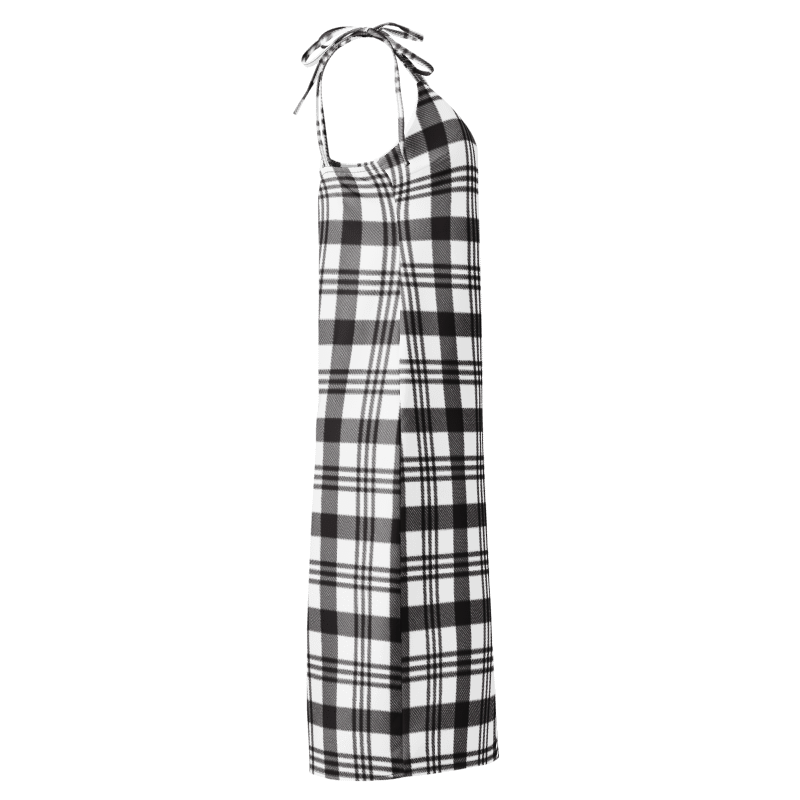 All-Over Print Slip Dress
