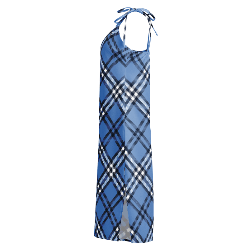 All-Over Print Slip Dress