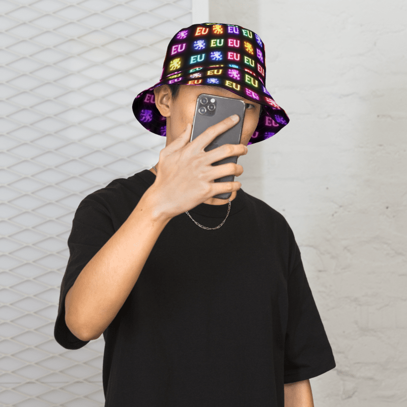 All-Over Print Reversible Bucket Hat