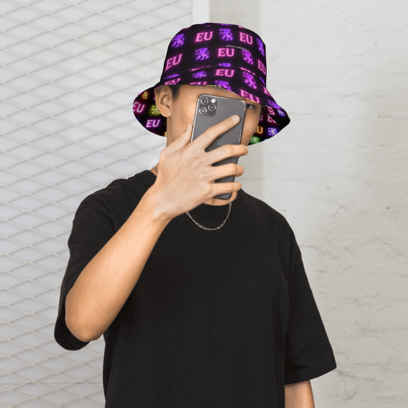 All-Over Print Reversible Bucket Hat