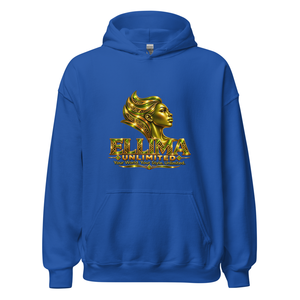 Ellima Unlimited Peridot Logo Unisex Heavy Blend Hoodie | Gildan 18500