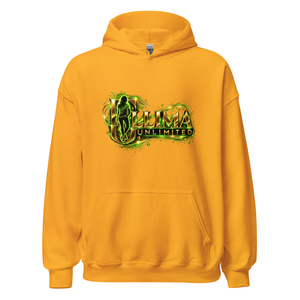 Ellima Unlimited Logo Unisex Heavy Blend Hoodie | Gildan 18500