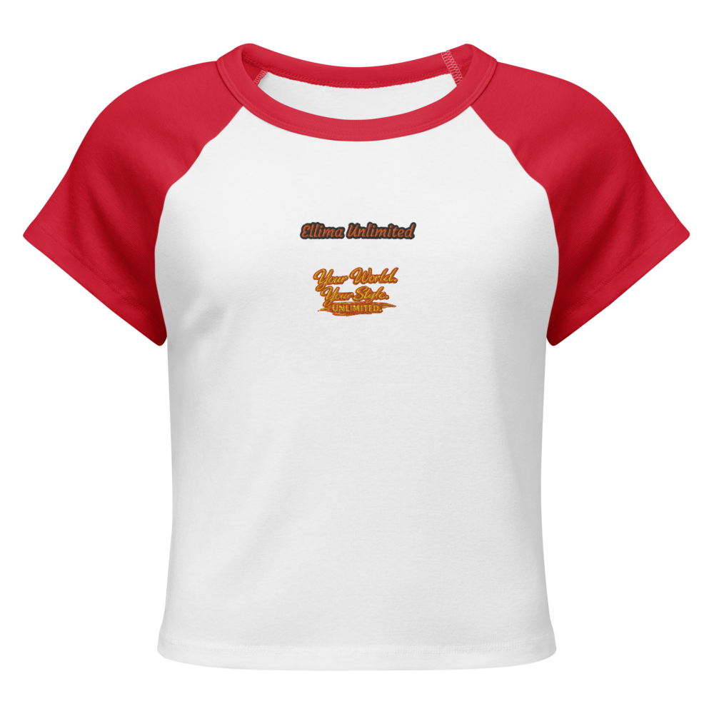 Women's Micro Rib Raglan Baby Tee | Bella + Canvas 1201