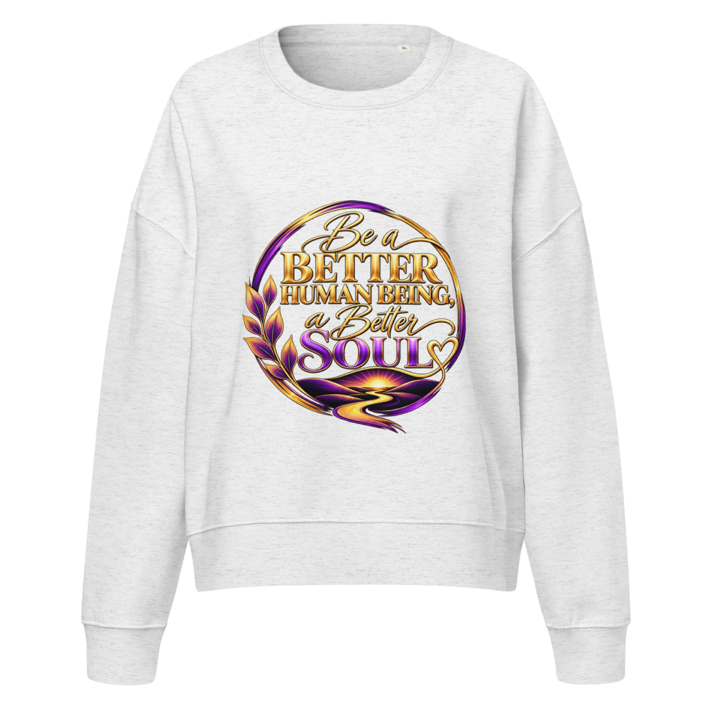 Ellima Unlimited "Better Soul" Women's Organic Crew Neck Stella Alma Sweatshirt | Stanley/Stella SASW036