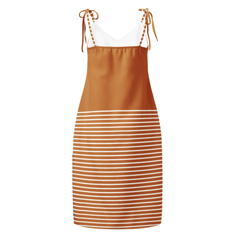 Cappuccino All-Over Print Slip Dress