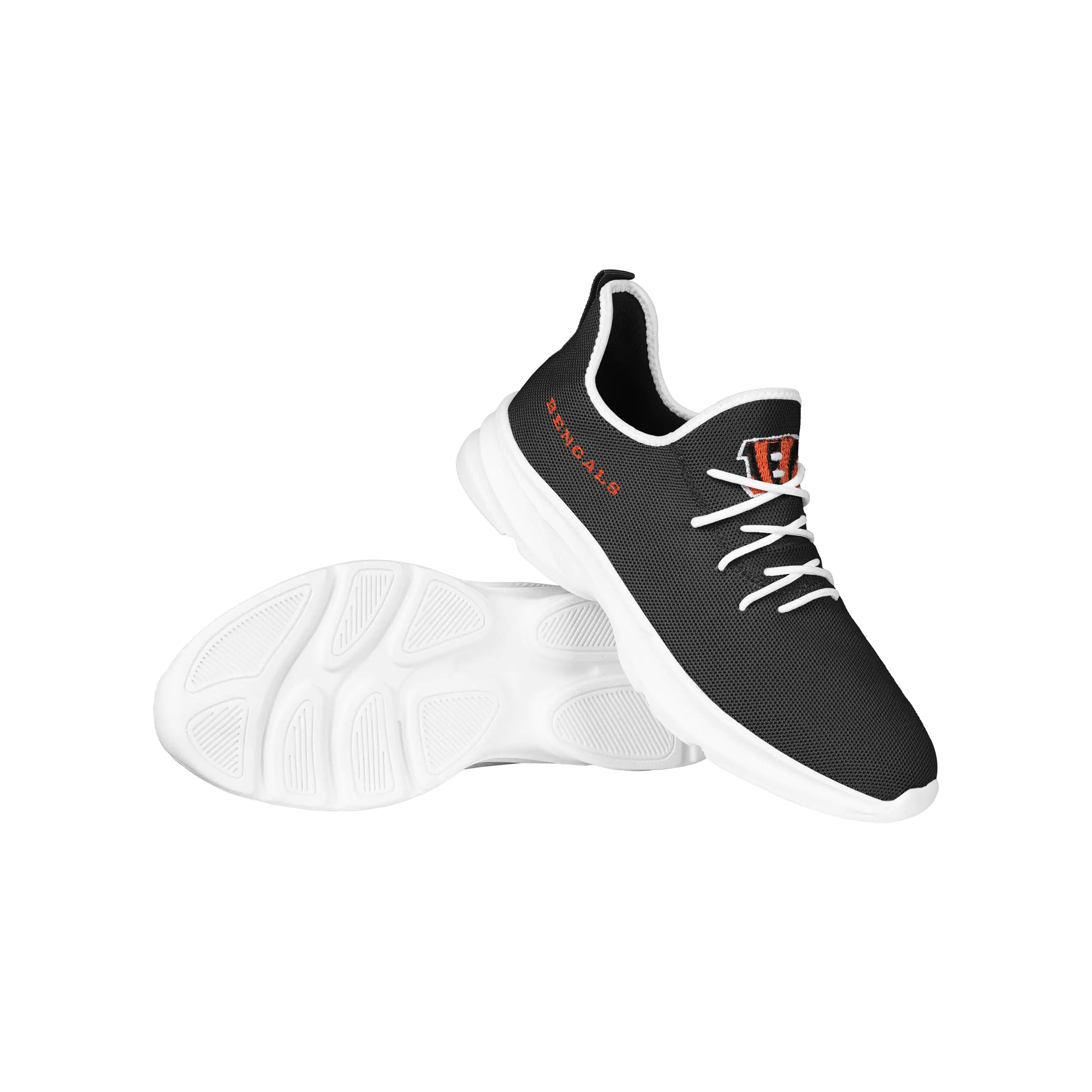 FOCO Cincinnati Bengals NFL Mens Team Color Sneakers