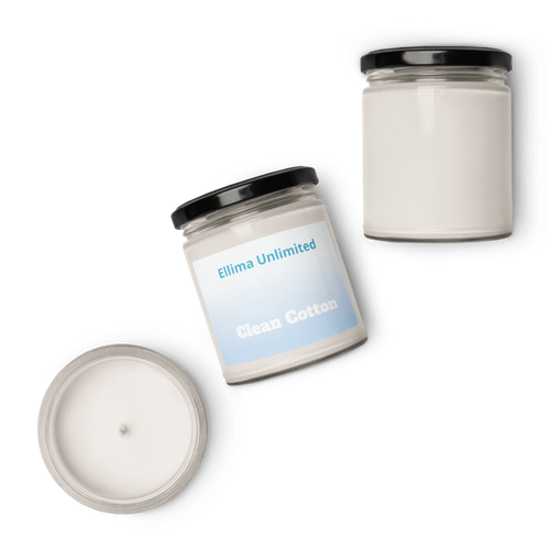 Clean Cotton Scented Soy Candle, 9oz