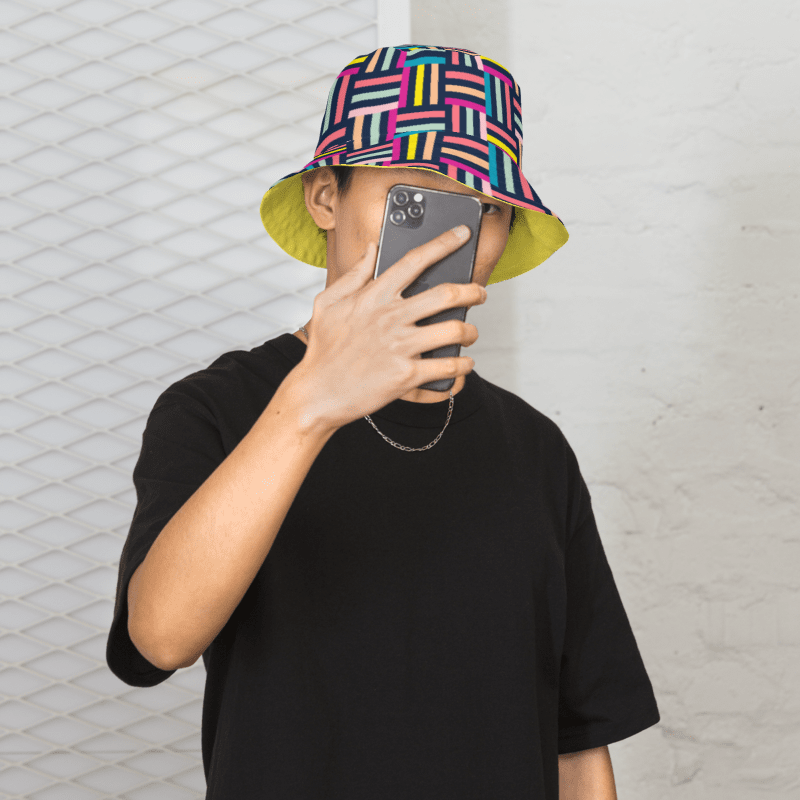 All-Over Print Reversible Bucket Hat