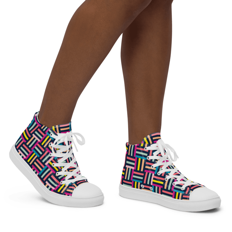 Women's High Top Canvas Shoes