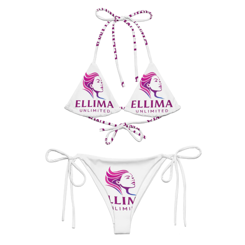 All-Over Print Recycled String Bikini