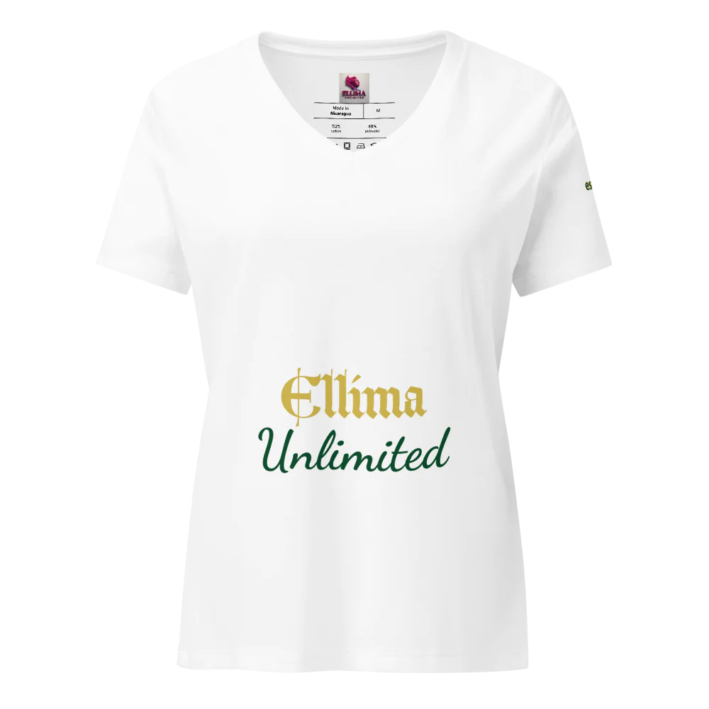 Women's Relaxed V-Neck T-Shirt | Bella Canvas 6405CVC