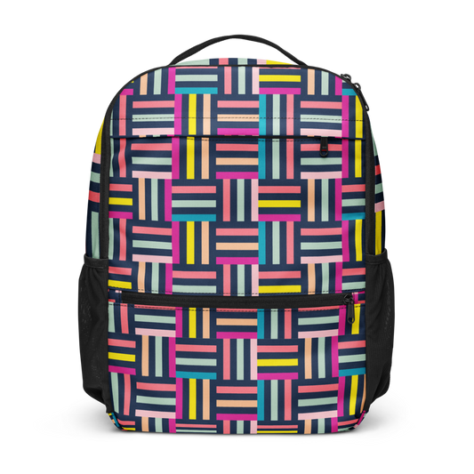 Ellima Unlimited Multicolored All-Over Print Utility Backpack