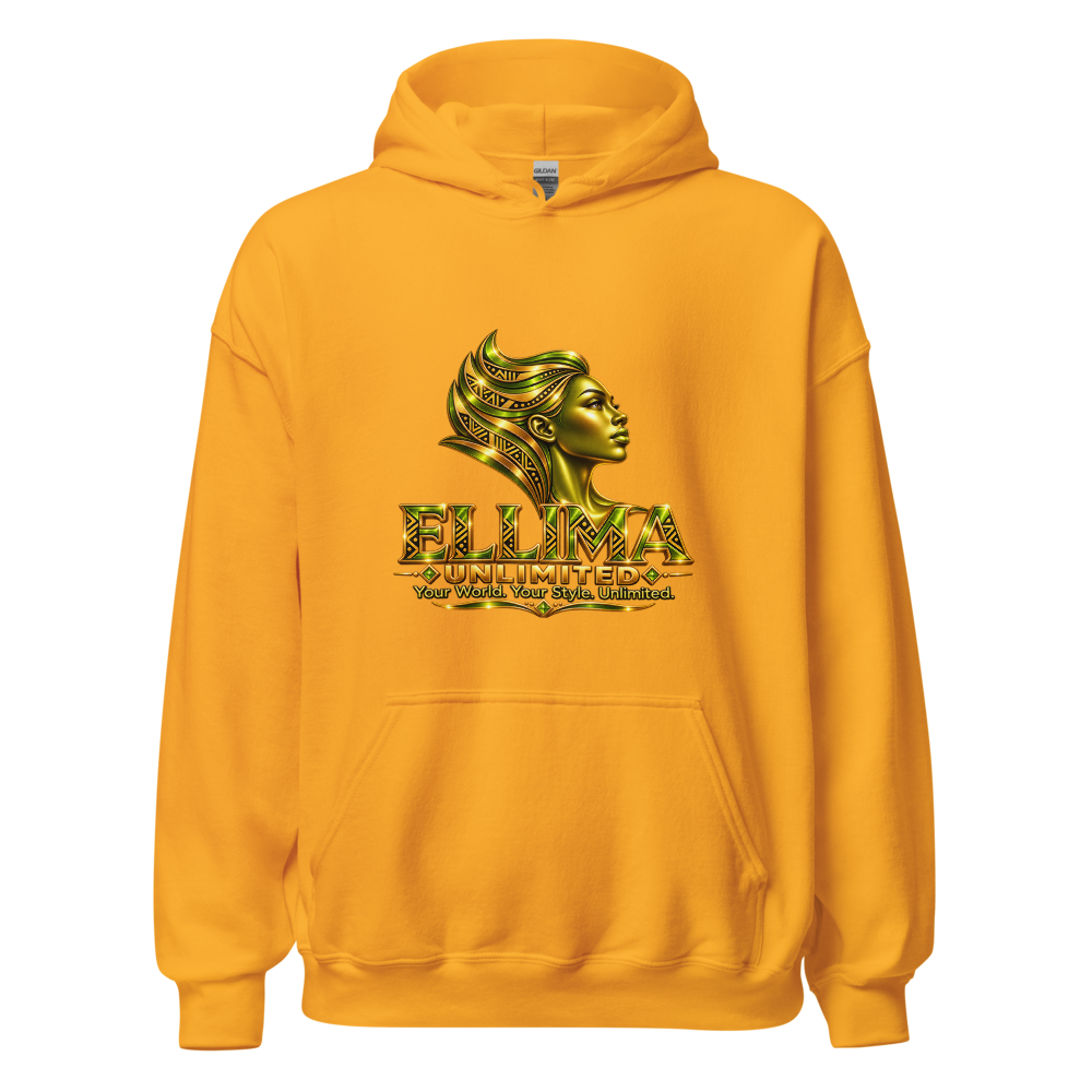 Ellima Unlimited Peridot Logo Unisex Heavy Blend Hoodie | Gildan 18500
