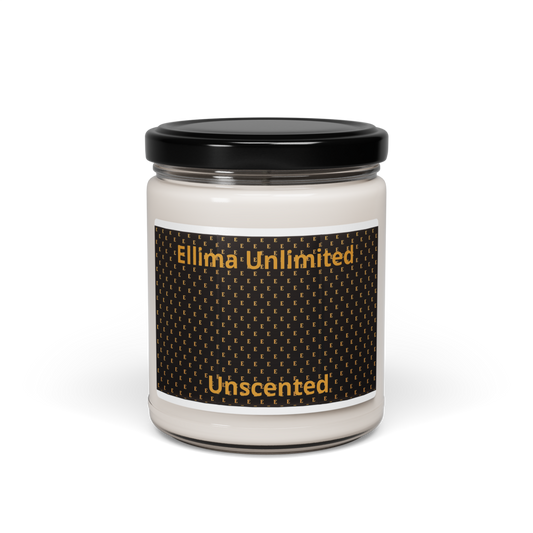Unscented Soy Candle, 9oz