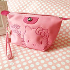 Makeup Bag Pen Bag Girl Storage Bag Cartoon Kawaii Large Capacity Waterproof PU Handbag Gift