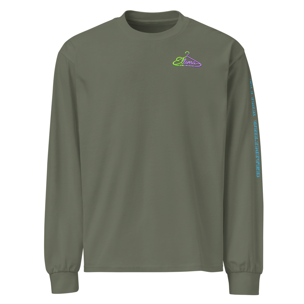 Ellima Unlimited Unisex Premium Heavyweight Long Sleeve Shirt | AS Colour 5081