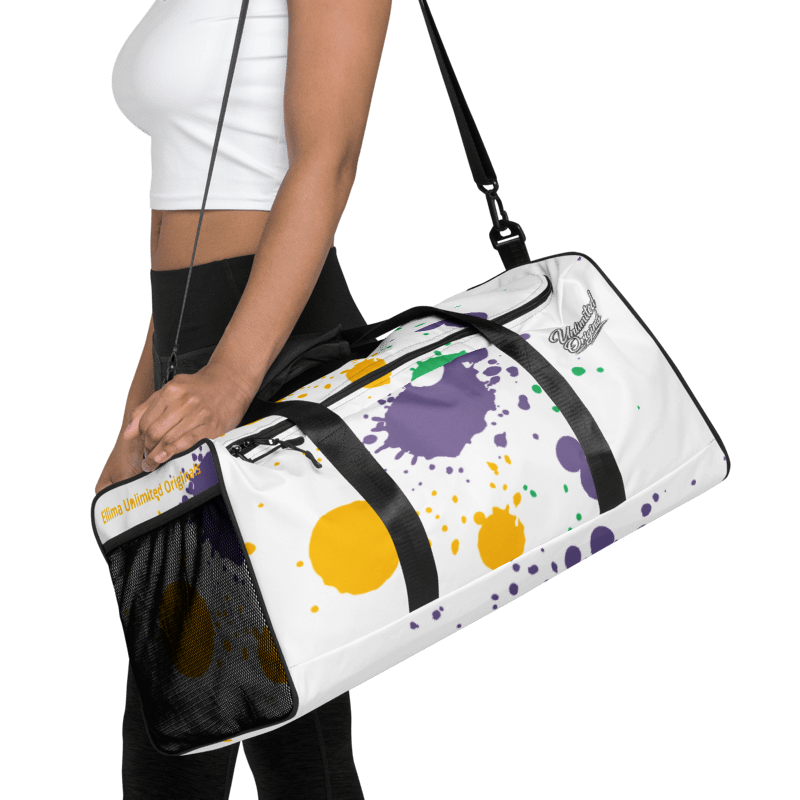 Paint Style All-Over Print Duffle Bag