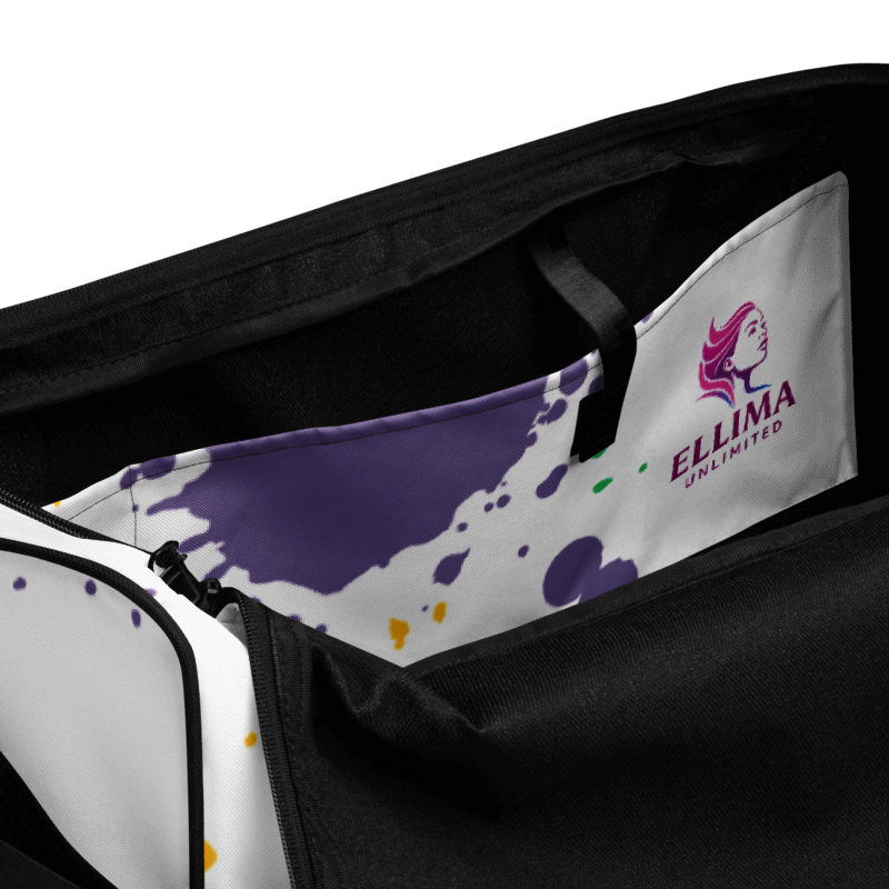 Paint Style All-Over Print Duffle Bag