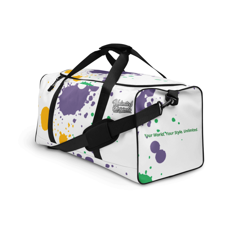 Paint Style All-Over Print Duffle Bag