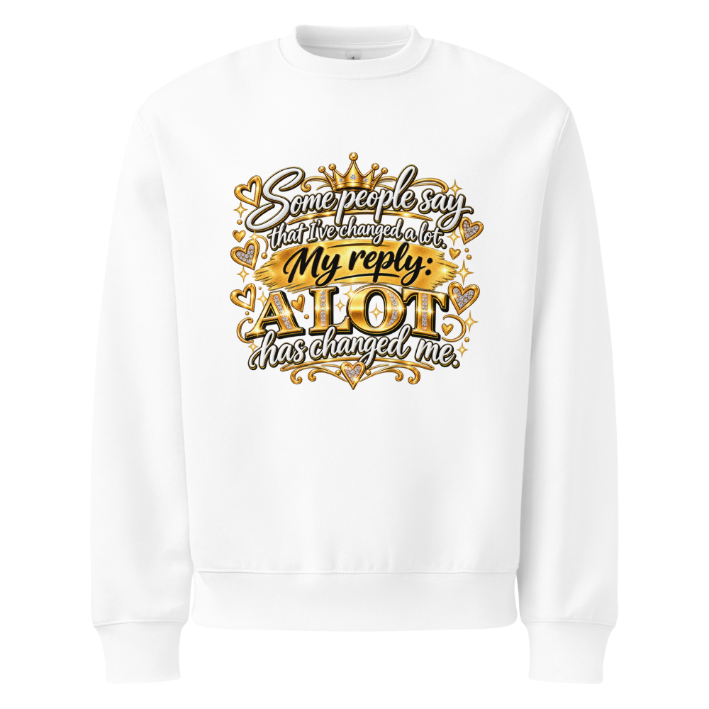 Ellima Unlimited "Changed" Unisex Oversized Heavyweight Sweatshirt | Bella + Canvas 4711