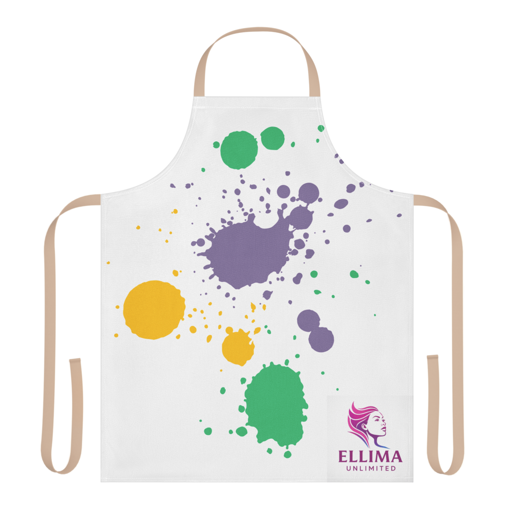 All-Over Print 5-Color Strap Apron