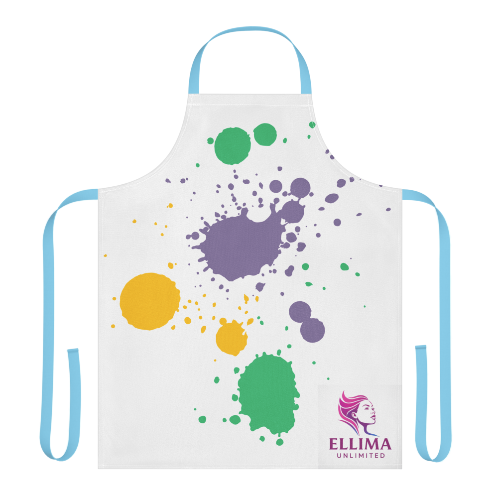 All-Over Print 5-Color Strap Apron