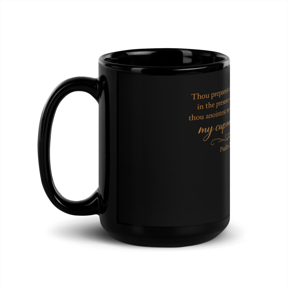 Black Glossy Mug