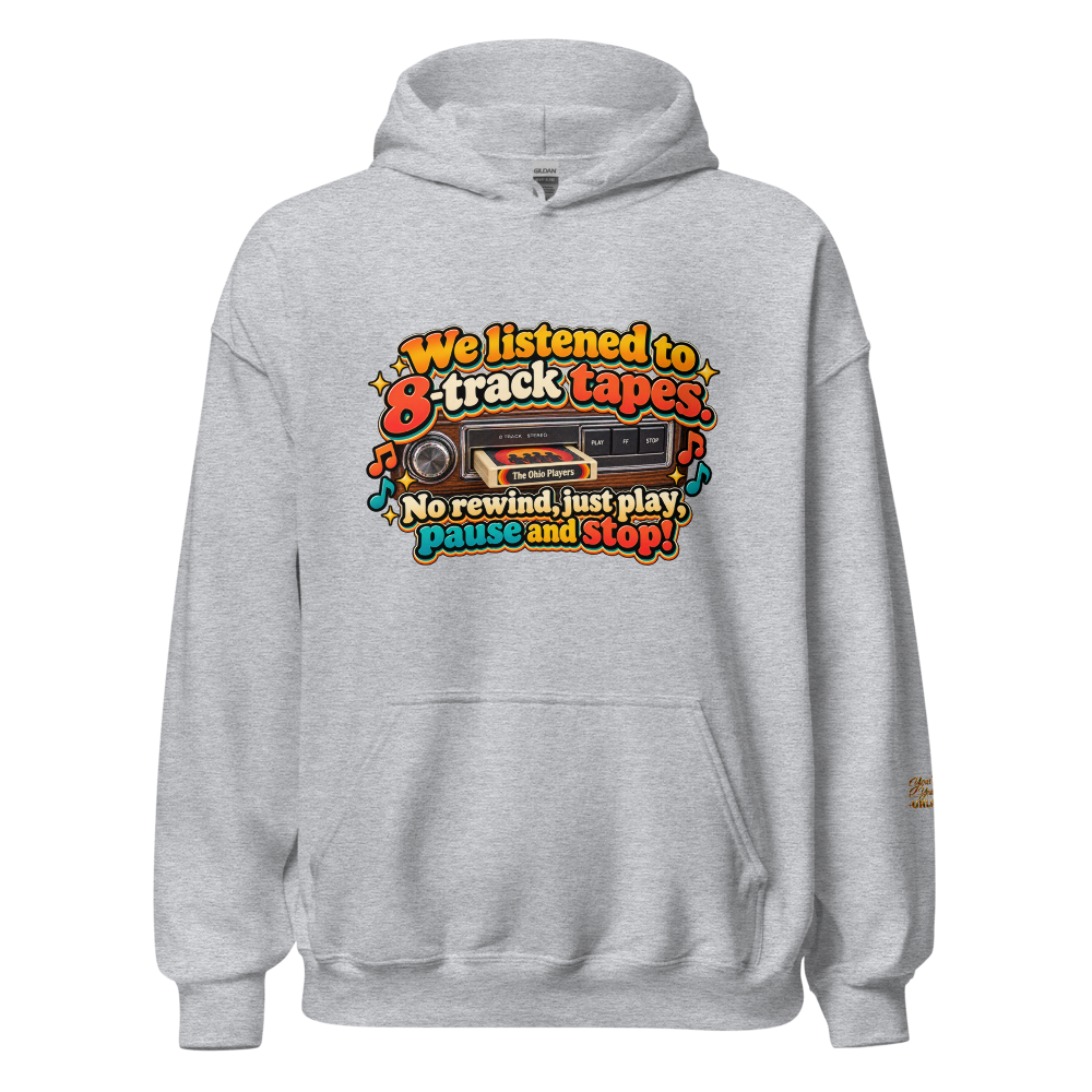 Ellima Unlimited "8-track" Unisex Heavy Blend Hoodie | Gildan 18500