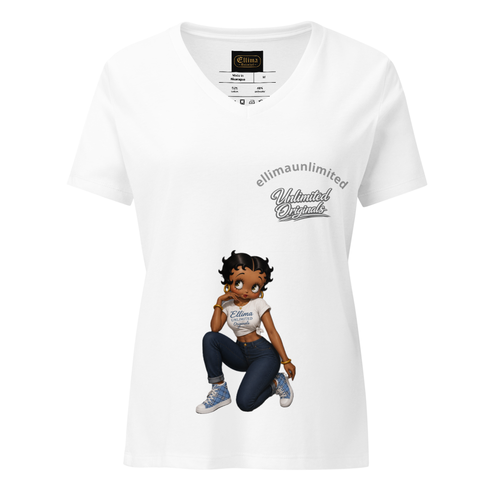 Ladies' Soft V-Neck Tee | Bella Canvas Comfort