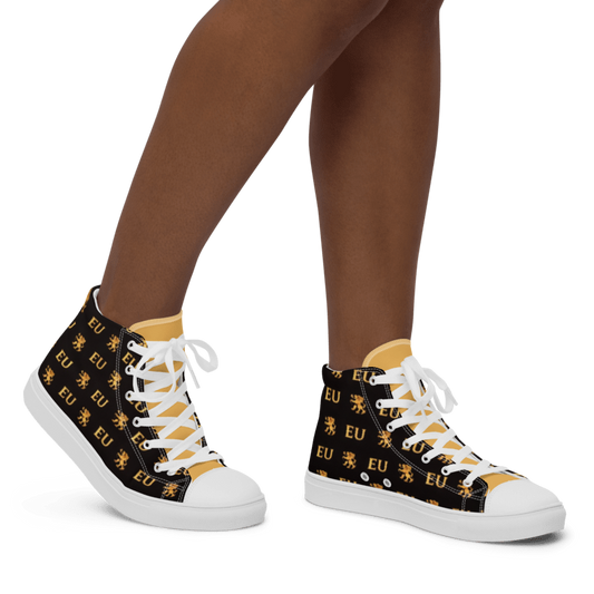 Women's High Top Canvas Shoes
