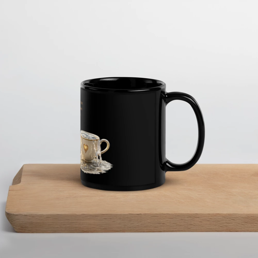 Black Glossy Mug