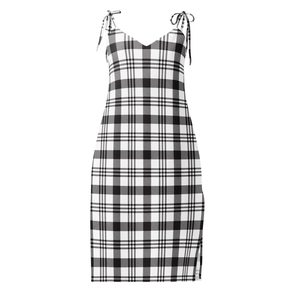 All-Over Print Slip Dress