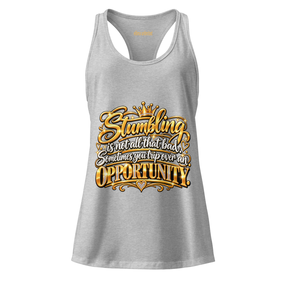Ellima Unlimited Stumbling Women's Ideal Racerback Tank Top | Next Level 1533